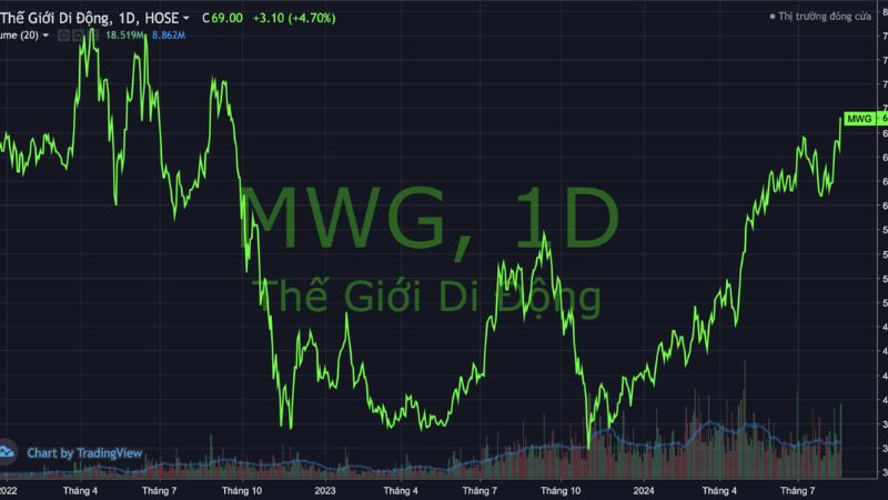 IPO Thế Giới Di Động giúp huy động được một lượng vốn đáng kể để mở rộng kinh doanh