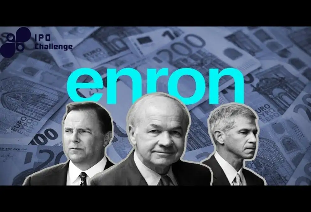 enron stock price